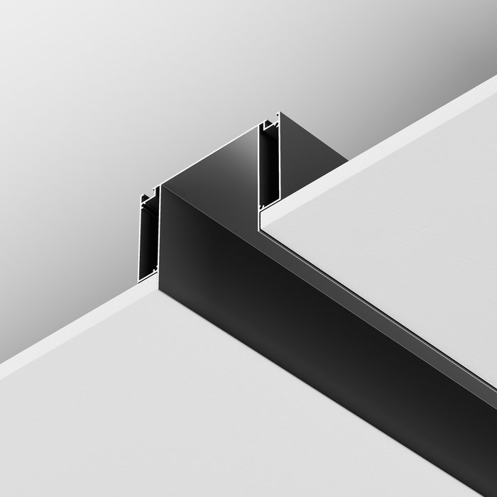 Комплектующие для светильника Technical ALM-11681-PL-B-2M Алюминиевый профиль Ниша скрытого монтажа - лучшие Комплектующие для освещения в INMYROOM Комплектующие для светильника Technical ALM-11681-PL-B-2M Алюминиевый профиль Ниша скрытого монтажа - лучшие Комплектующие для освещения в INMYROOM