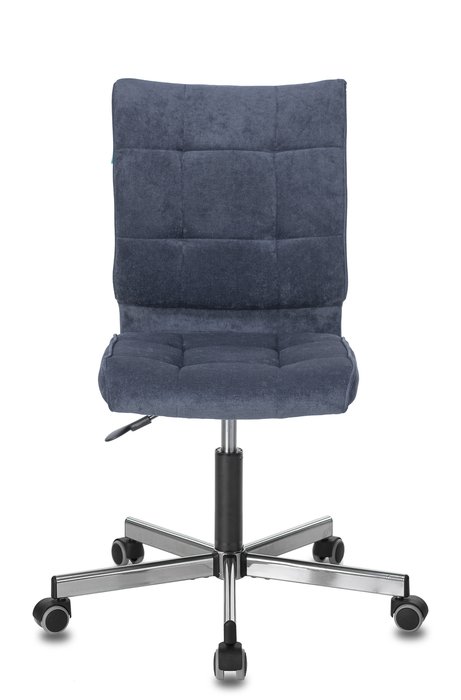 Стул офисный Бюрократ темно-синего цвета - купить Офисные кресла по цене 15990.0
