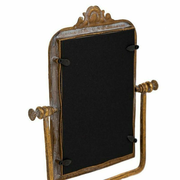 Зеркало на подставке Золото Смола 9 x 35 x 18 cm - купить Настольные зеркала по цене 4878.0