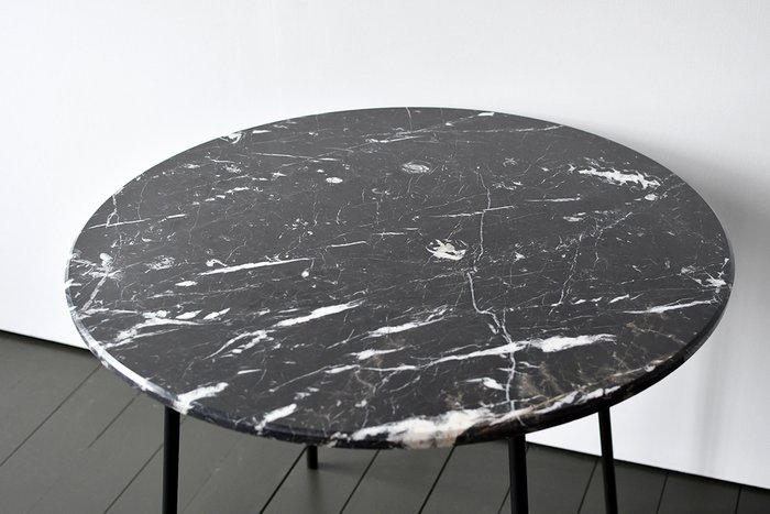 Обеденный стол Marble черного цвета - купить Обеденные столы по цене 44900.0