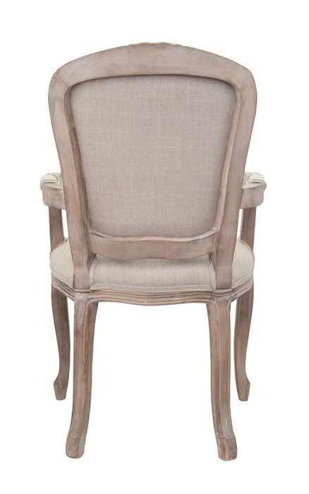 Стул с подлокотниками Gran arm beige бежевого цвета - лучшие Обеденные стулья в INMYROOM Стул с подлокотниками Gran arm beige бежевого цвета - лучшие Обеденные стулья в INMYROOM