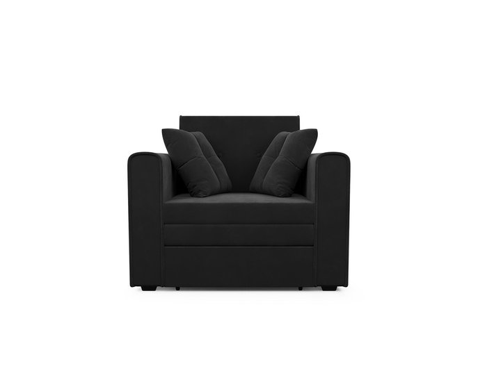Кресло-кровать Санта черного цвета - купить Интерьерные кресла по цене 21890.0
