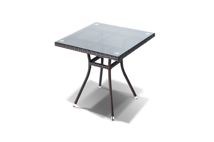 Стол Корто со стеклянной столешницей - лучшие Садовые столы в INMYROOM