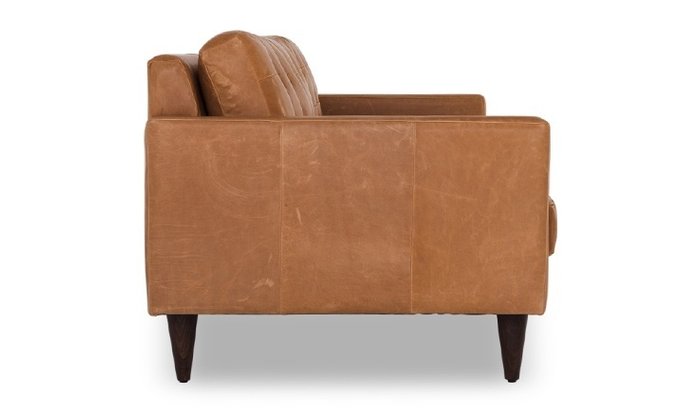 Прямой диван из премиальной кожи - лучшие Прямые диваны в INMYROOM