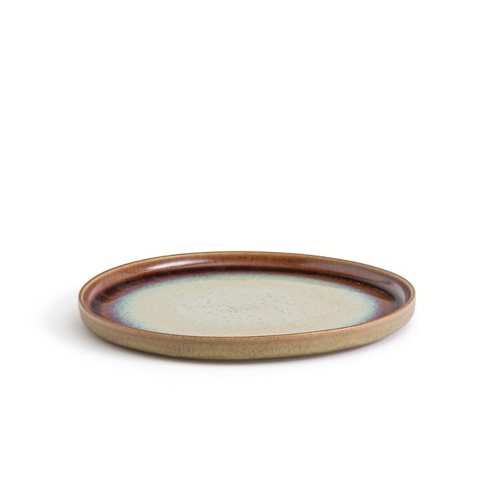 Комплект из четырех тарелок Liega 26 бежево-коричневого цвета - купить Тарелки по цене 5871.0