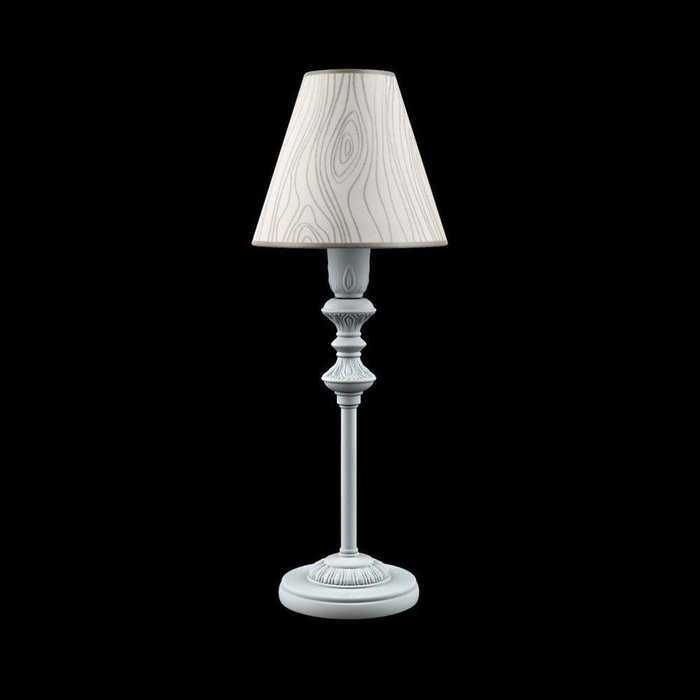 Настольная лампа Provence с бежевым абажуром - купить Настольные лампы по цене 2290.0
