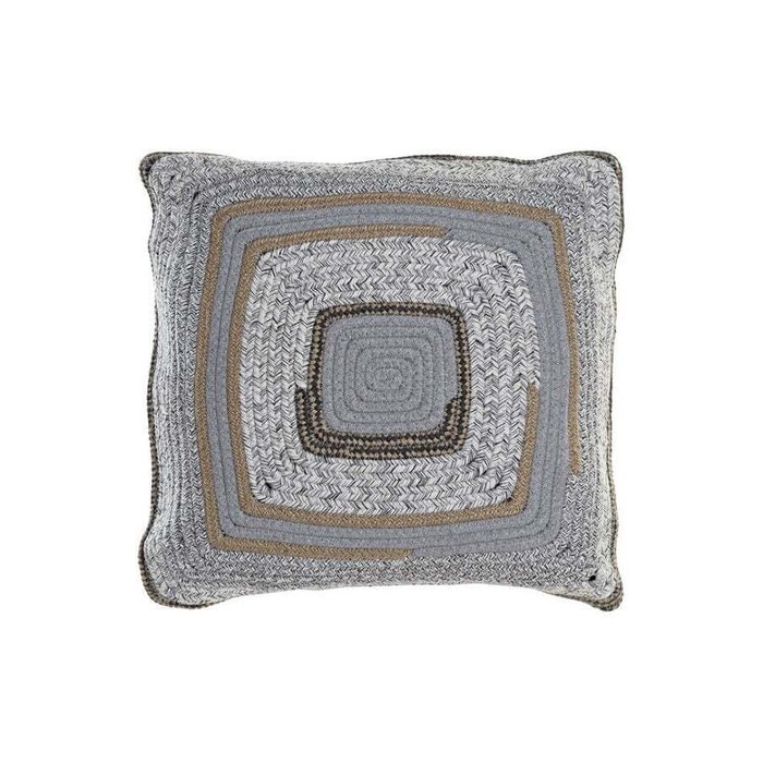 Подушка DKD Home Decor Натуральный Серый 40 x 10 x 40 см Boho Подушка DKD Home Decor Натуральный Серый 40 x 10 x 40 см Boho