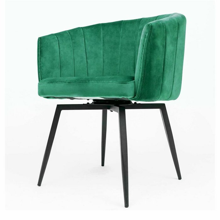 Стул поворотный Melon зеленого цвета - лучшие Обеденные стулья в INMYROOM
