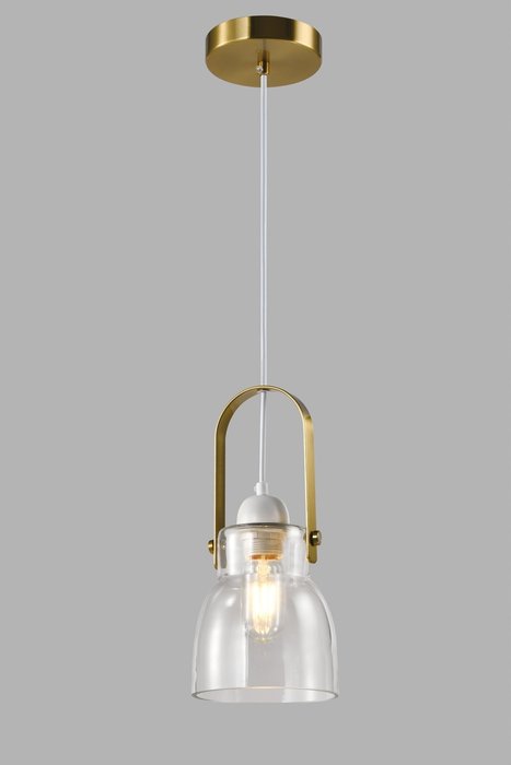 Светильник подвесной Terni с прозрачным плафоном - купить Подвесные светильники по цене 4190.0