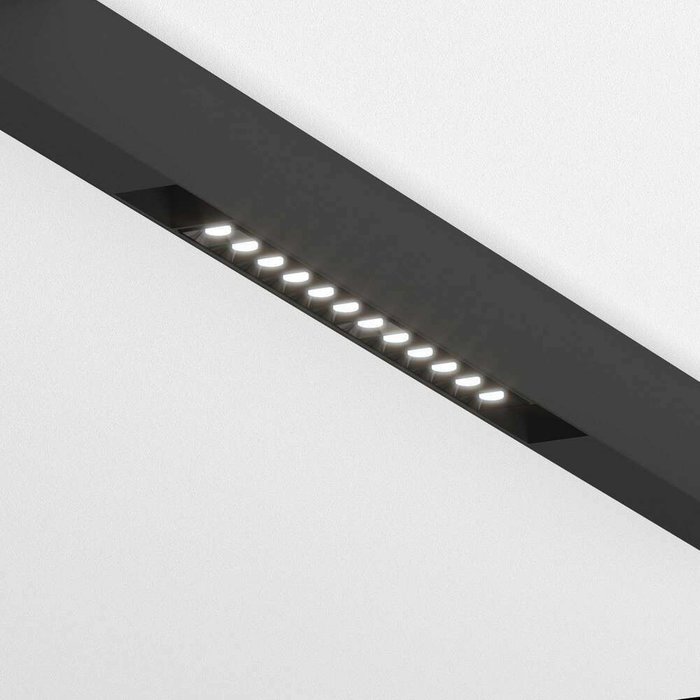 Трековый светильник Slim Magnetic SL02 черного цвета - лучшие Трековые светильники в INMYROOM