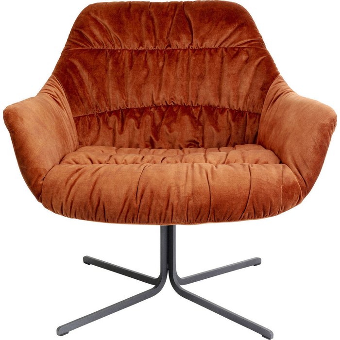 Кресло вращающееся Bristol коричневого цвета - купить Интерьерные кресла по цене 70800.0