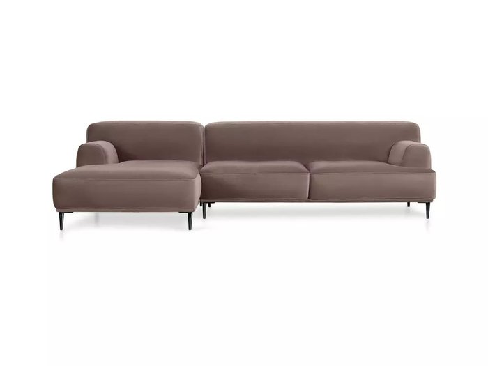 Угловой диван Portofino коричнево-бежевого цвета - купить Угловые диваны по цене 121680.0