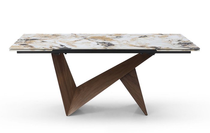 Раздвижной обеденный стол Portofino М с керамической столешницей - купить Обеденные столы по цене 178684.0
