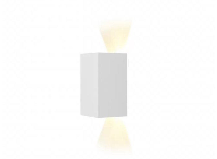 Настенный светильник Double белого цвета - лучшие Бра и настенные светильники в INMYROOM