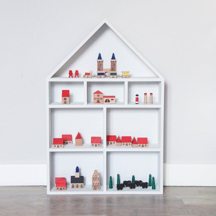 Кукольный домик "Milan" голубой - лучшие Декоративные предметы в INMYROOM