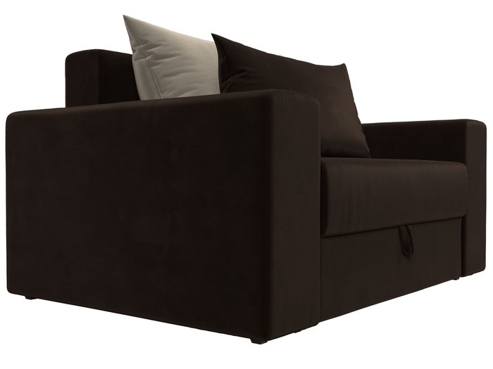 Кресло-кровать Мэдисон темно-коричневого цвета - лучшие Интерьерные кресла в INMYROOM