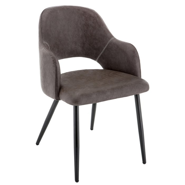 Обеденный стул Konor коричневого цвета