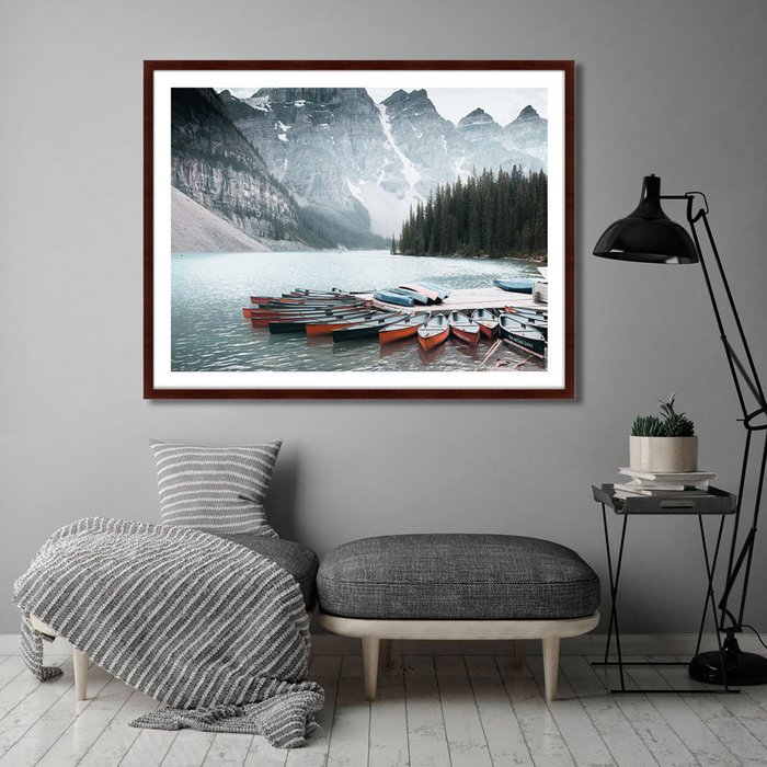 Картина Moraine Lake Alberta Canada - лучшие Картины в INMYROOM
