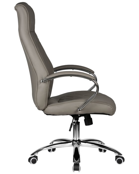 Офисное кресло для руководителей Benjamin серого цвета - лучшие Офисные кресла в INMYROOM