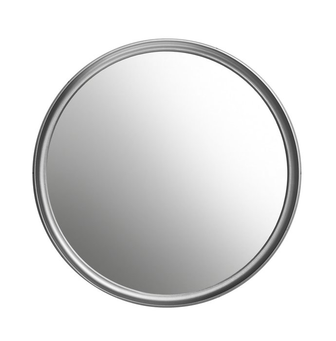 Настенное зеркало Ronda серебряного цвета