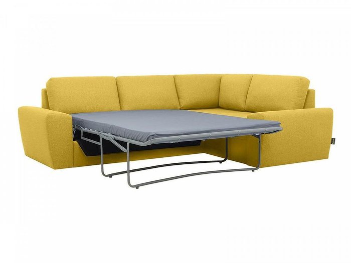 Угловой диван-кровать Peterhof желтого цвета - лучшие Угловые диваны в INMYROOM