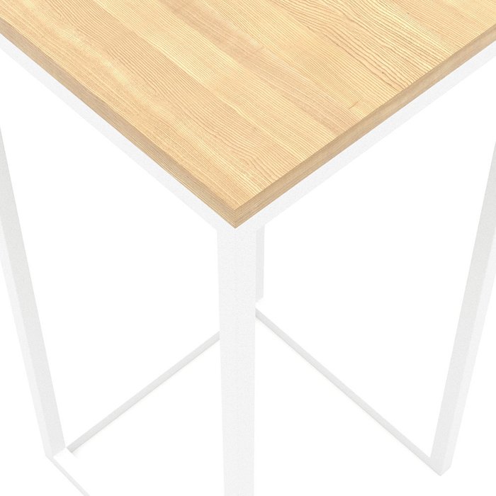 Кофейный столик Loft с белым подстольем - купить Кофейные столики по цене 7900.0
