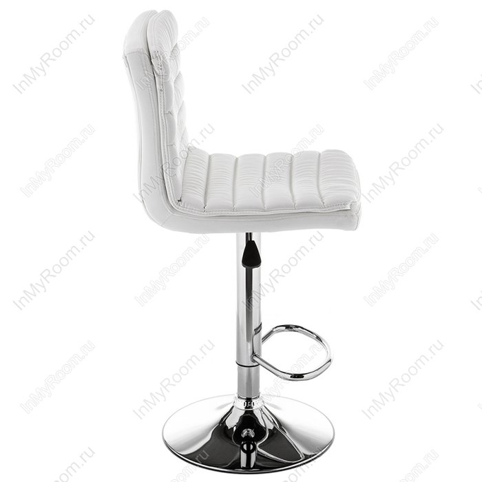 Барный стул Mins белого цвета - лучшие Барные стулья в INMYROOM