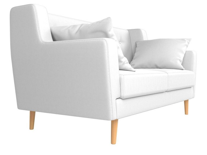 Диван Брайтон 2 белого цвета - лучшие Прямые диваны в INMYROOM