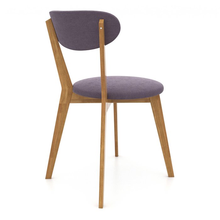 Стул Kolumbus фиолетового цвета - лучшие Обеденные стулья в INMYROOM
