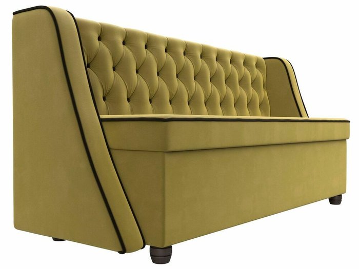 Диван прямой Лофт желтого цвета - лучшие Прямые диваны в INMYROOM