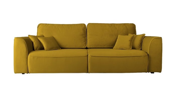Диван Boston желтого цвета - купить Прямые диваны по цене 118000.0