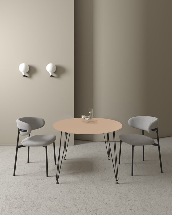 Обеденный стол Livadia 70х70 бежевого цвета - лучшие Обеденные столы в INMYROOM