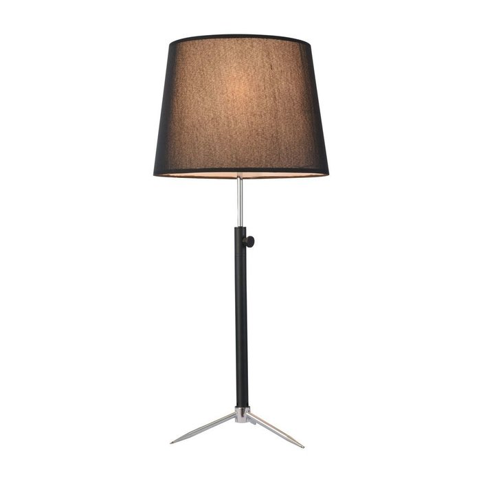 Настольная лампа Monic с черным абажуром  - купить Рабочие лампы по цене 4990.0
