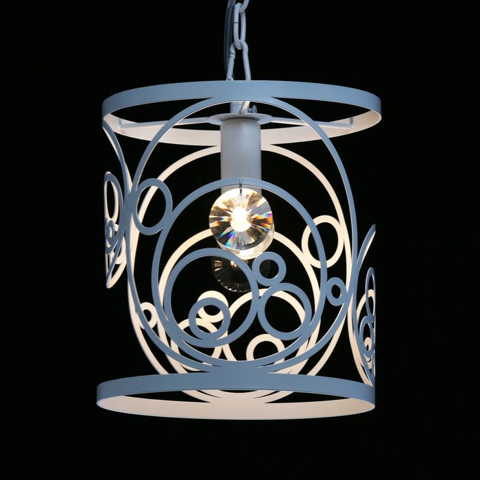  Подвесной светильник Замок белого цвета - купить Подвесные светильники по цене 5320.0