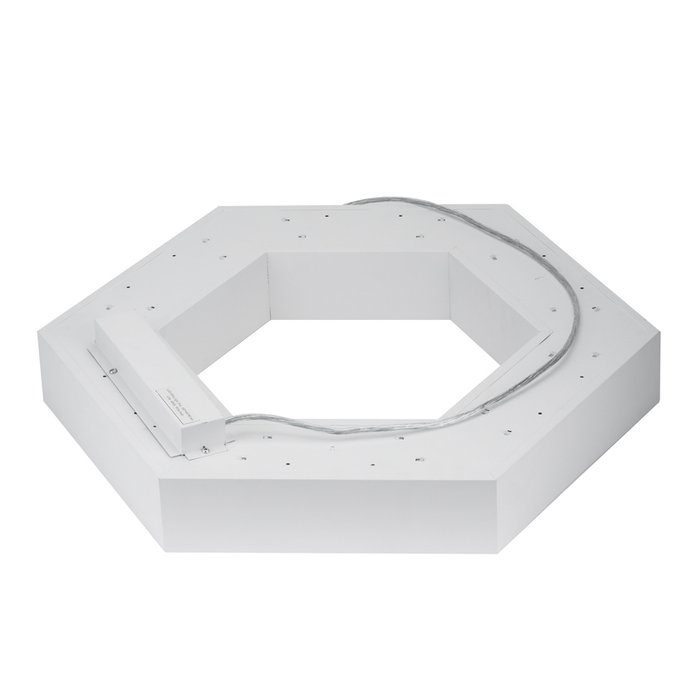 Подвесной светильник Geometria Б0050554 (пластик, цвет белый) - лучшие Подвесные люстры в INMYROOM