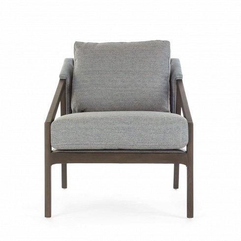Кресло Earl Chair серого цвета - купить Интерьерные кресла по цене 53240.0