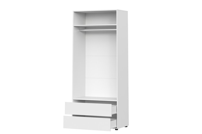 Шкаф Токио белого цвета - купить Шкафы распашные по цене 11990.0