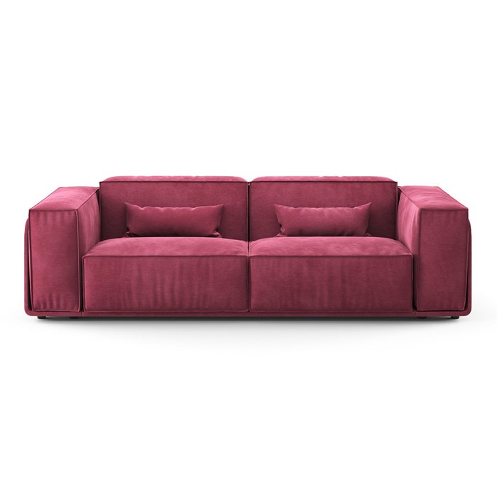 Диван-кровать Vento Classic Long красного цвета - купить Прямые диваны по цене 129500.0