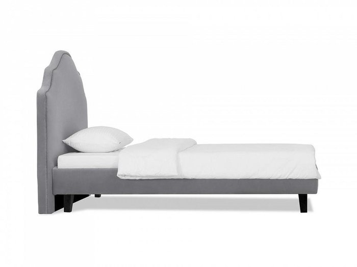 Кровать Princess II L 120х200 серого цвета - купить Кровати для спальни по цене 51300.0