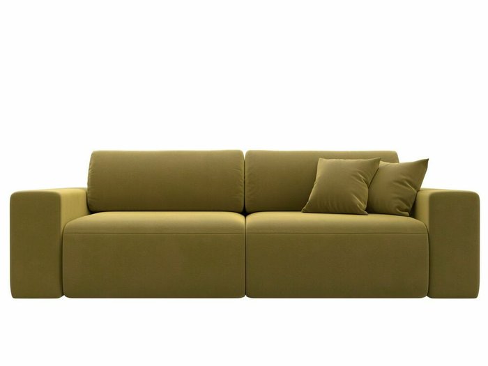 Диван-кровать Лига 036 Классик желтого цвета - купить Прямые диваны по цене 69999.0