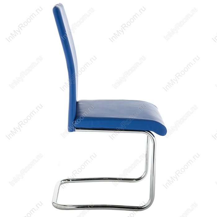 Обеденный стул Fenix синего цвета - лучшие Обеденные стулья в INMYROOM
