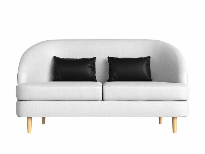 Диван Атико белого цвета (экокожа) - купить Прямые диваны по цене 29999.0