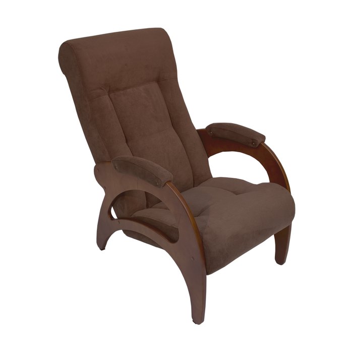 Кресло для отдыха Модель 41 без лозы с обивкой VeronaBrown