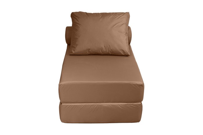 Кресло-кровать Brown коричневого цвета - купить Бескаркасная мебель по цене 11700.0