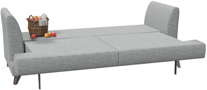 Диван-кровать Стокгольм серого цвета - купить Прямые диваны по цене 24290.0