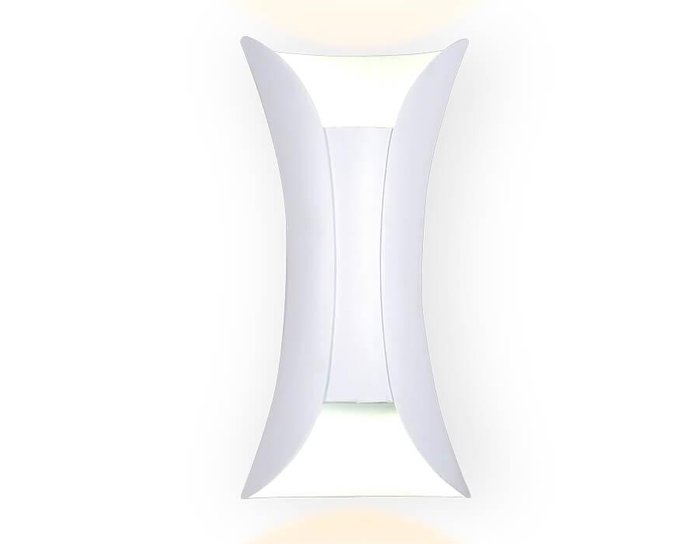 Уличный настенный светодиодный светильник Sota белого цвета