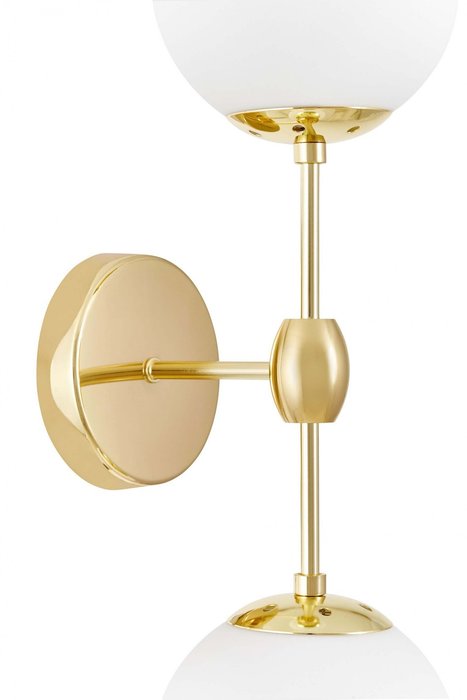 Бра Lumina Deco Zodiak LDW 6001-2 GD+WT - лучшие Бра и настенные светильники в INMYROOM