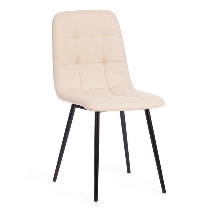 Набор их двух стульев Chilly Max бежевого цвета - купить Обеденные стулья по цене 7300.0