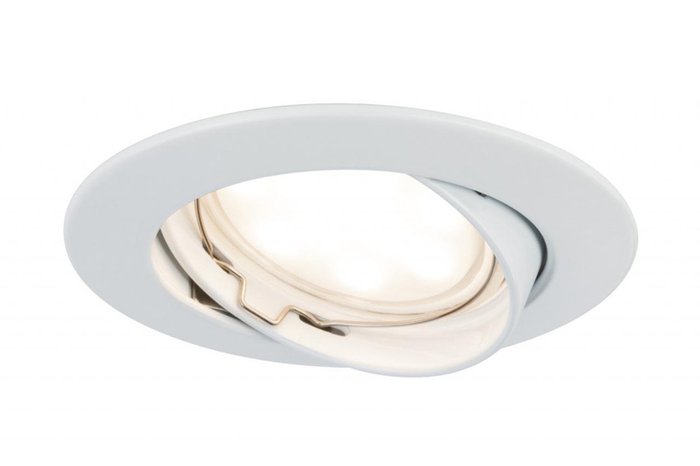 Встраиваемый светодиодный светильник Premium Line Coin белого цвета - купить Встраиваемые споты по цене 10100.0