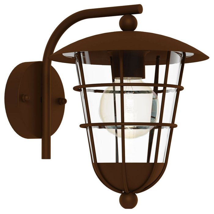 Уличный настенный светильник Eglo Pulfero   - купить Настенные уличные светильники по цене 10990.0